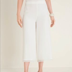 NWT CHICO’S Chiffon Crop Pant